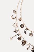 MULTI-CHARM NECKLACE