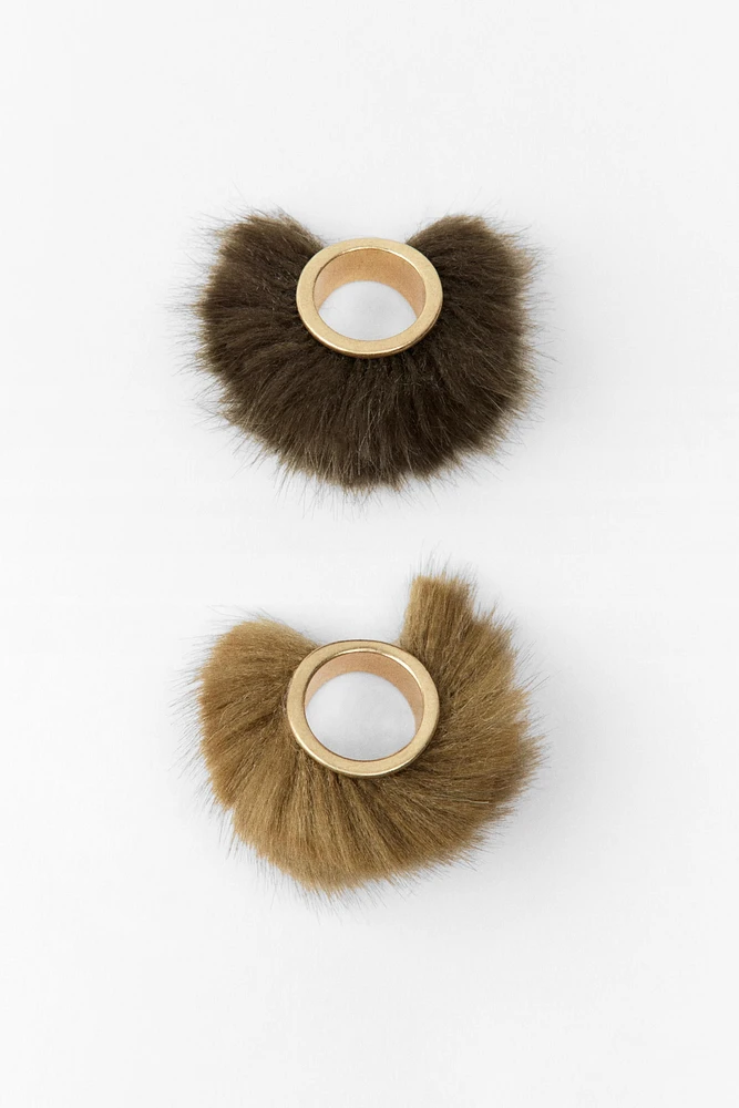 FAUX FUR RINGS PACK LIMITED EDITION