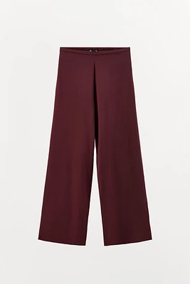 PANTALON STYLE PYJAMA EN SOIE