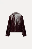 100% LEATHER JACKET ZW COLLECTION