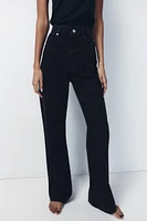 TRF HIGH RISE WIDE LEG JEANS