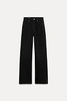 TRF HIGH RISE WIDE LEG JEANS