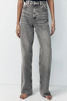 FULL LENGTH TRF HIGH RISE WIDE LEG JEANS