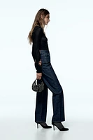 STRAIGHT LEG LONG LENGTH Z1975 JEANS WITH A HIGH WAIST