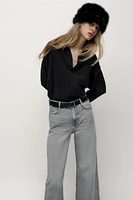 Z1975 HIGH RISE WIDE LEG JEANS