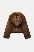 FAUX FUR SHORT COAT