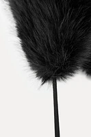 FAUX FUR AVIATOR HAT
