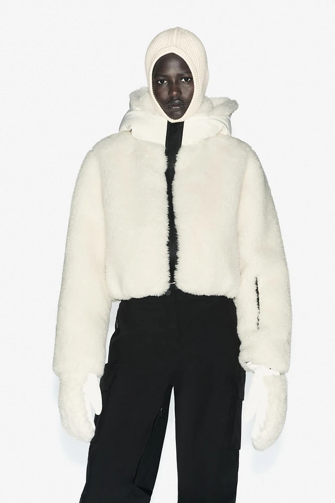 HEIQ XREFLEX™ RECCO® TECHNOLOGY FAUX SHEARLING JACKET SKI COLLECTION