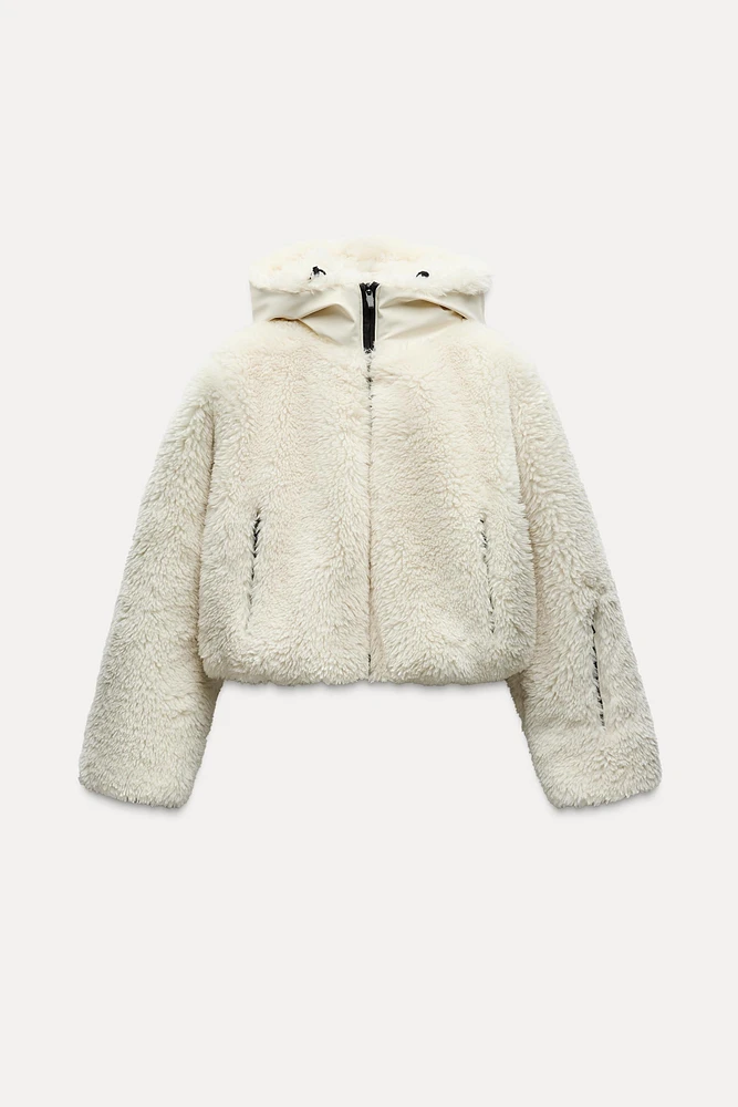 HEIQ XREFLEX™ RECCO® TECHNOLOGY FAUX SHEARLING JACKET SKI COLLECTION