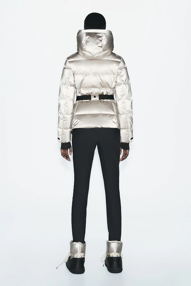 RECCO® TECHNOLOGY WATER RESISTANT AND WIND PROTECTION DOWN JACKET SKI COLLECTION