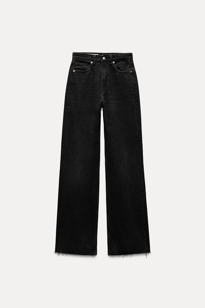 FULL LENGTH TRF HIGH RISE WIDE LEG JEANS