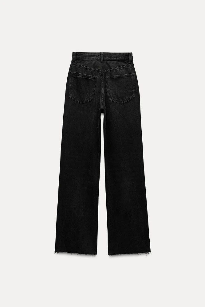 FULL LENGTH TRF HIGH RISE WIDE LEG JEANS