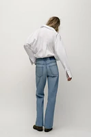 Z1975 HIGH WAIST LONG LENGTH REGULAR FIT JEANS