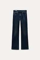 FULL LENGTH MID WAIST BOOTCUT JEANS ZW COLLECTION