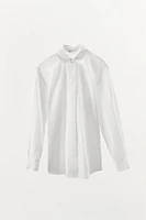 POPLIN PAJAMA SHIRT