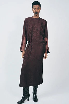 JACQUARD DRESS ZW COLLECTION