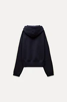 KNIT SWEATSHIRT WITH SIDE STRIPE