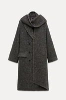 OVERSIZED SCARF COAT ZW COLLECTION