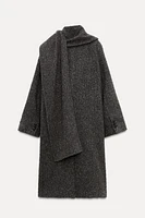 OVERSIZED SCARF COAT ZW COLLECTION