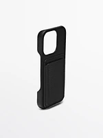 Nappa leather iPhone 16 Pro case