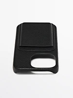 Nappa leather iPhone 16 Pro case