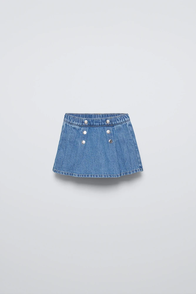 DENIM SKORT