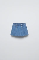 DENIM SKORT