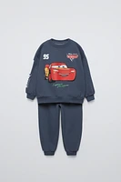 CARS LIGHTNING MCQUEEN © DISNEY SWEATSHIRT AND JOGGERS MATCHING SET