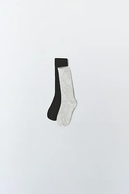TWO-PACK OF RIBBED SOCKS LIMITED EDITION