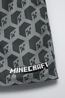 6-14 YEARS/ MINECRAFT © MOJANG AB ™ SWIM SHORTS