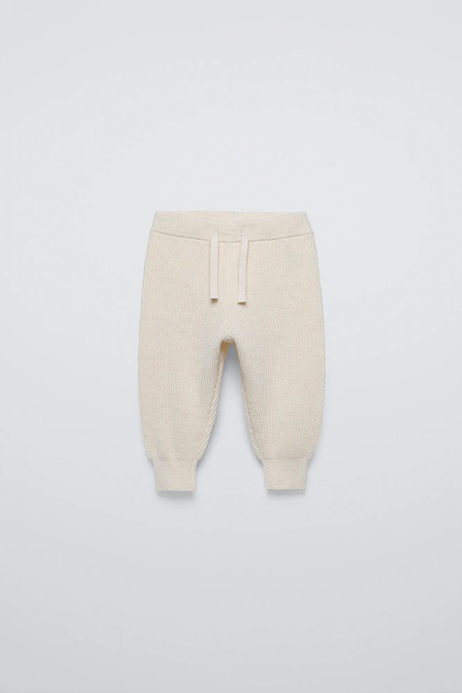 KNIT JOGGER PANTS