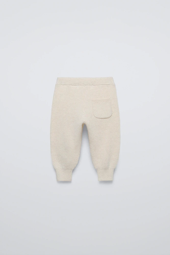 KNIT JOGGER PANTS