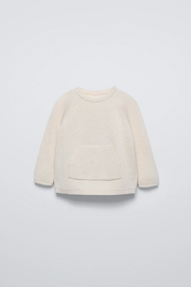 PURL KNIT SWEATER