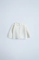 PETER PAN COLLAR KNIT SWEATER