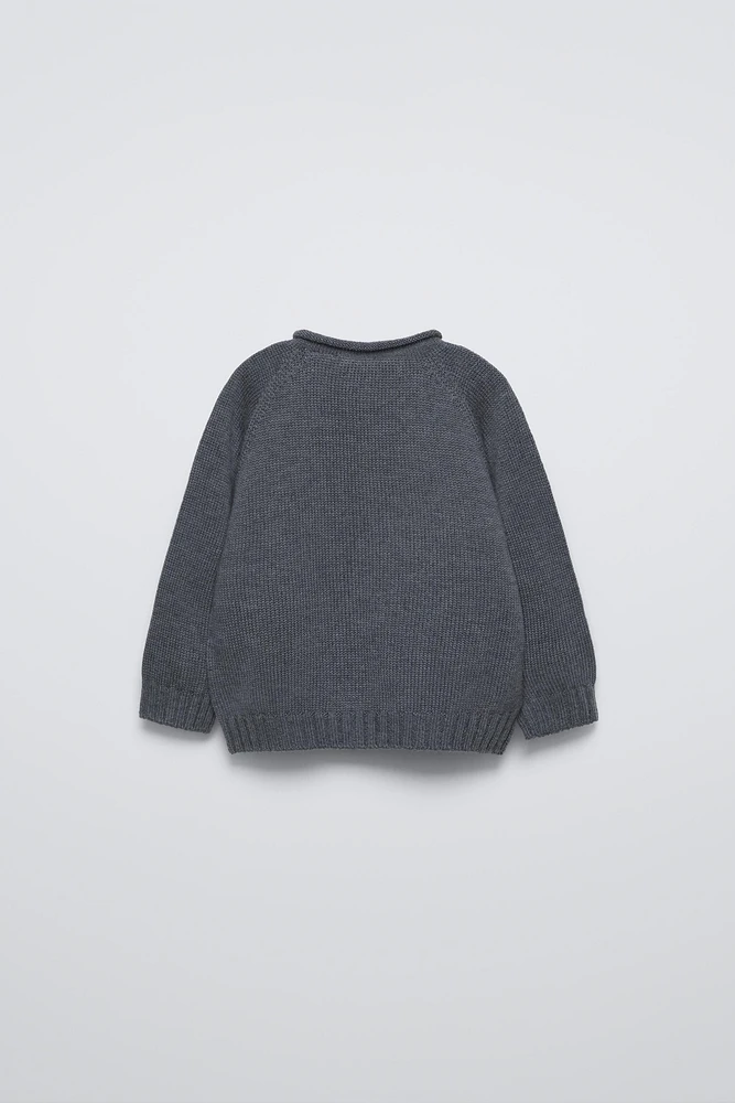 100% MERINO WOOL SWEATER