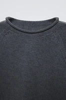 100% MERINO WOOL SWEATER