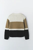 STRIPED WOOL BLEND SWEATER LIMITED EDITION