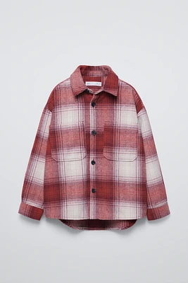 PLAID OVERSHIRT