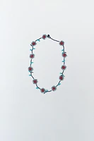 BEADED FLORAL NECKLACE LIMITED EDITION