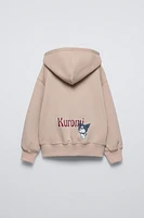 KUROMI © SANRIO HOODED SWEATSHIRT