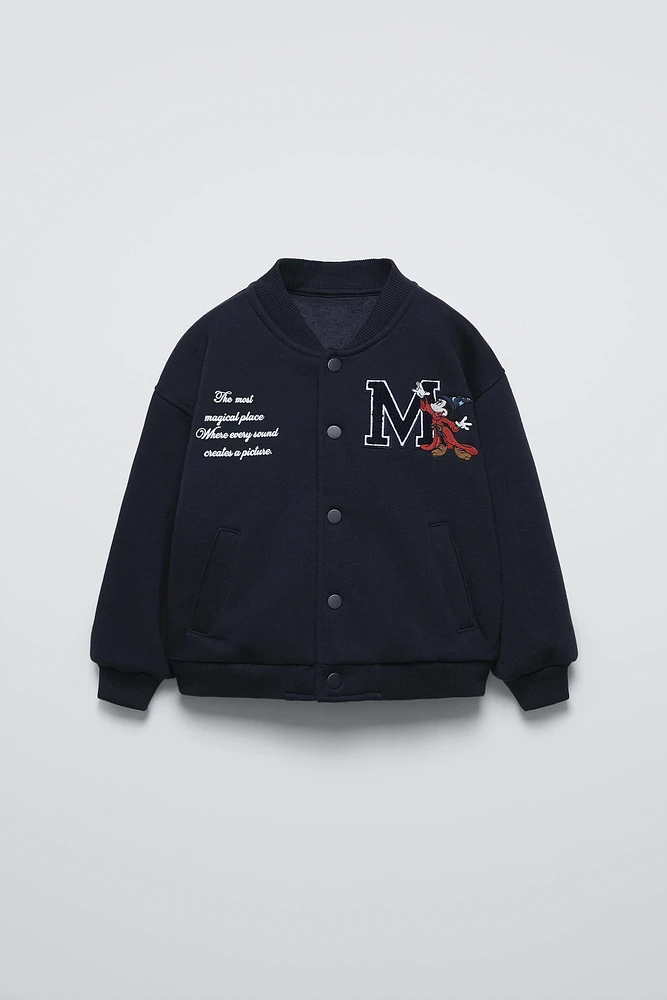 BLOUSON BOMBER EN MOLLETON MICKEY MOUSE FANTASIA © DISNEY