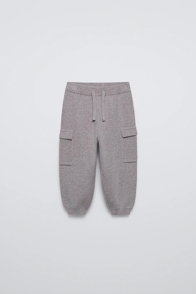 POCKETS KNIT JOGGERS