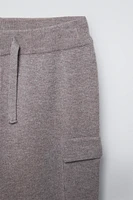 POCKETS KNIT JOGGERS