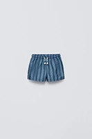 6- YEARS/ STRIPED SWIM SHORTS