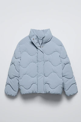 RUBBERIZED PUFFER JACKET