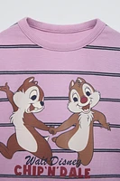 CHIP ‘N DALE DISNEY © STRIPED T-SHIRT