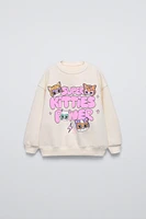 TEXTURED SUPERKITTIES © DISNEY SWEATSHIRT