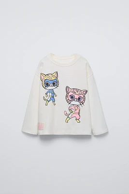 TEXTURED SUPERKITTIES © DISNEY SHIRT