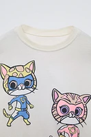 TEXTURED SUPERKITTIES © DISNEY SHIRT