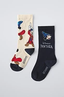 TWO-PACK OF MICKEY MOUSE © DISNEY FANTASIA SOCKS